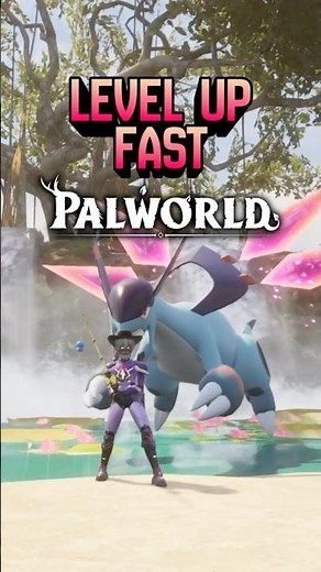 How to level up extremely fast in Palworld⁉️