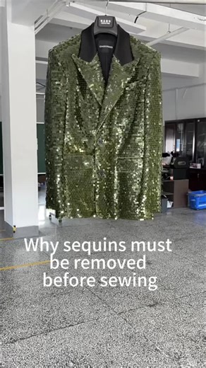 Tips for Sewing with Sequin Fabric