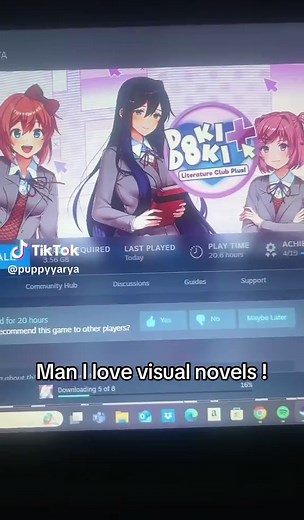 Instant no life detecter #youandmeandher #dokidokiliteratureclub #sayanouta #omori #classof09 #nso #sonicomi #sonico #hellocharlotte #visualnovel #femcel #hikki #neet #fy