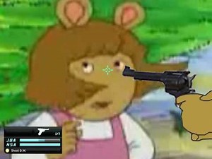 Arthur shoots D.W. | Arthur Punches D.W.