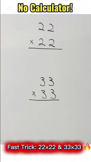Multiply ANY Repeating Numbers in Seconds 🤯 (No Calculator!)