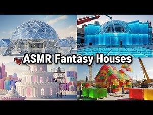 10 ASMR Fantasy Houses 🏠✨ | Relaxing Oddly Satisfying Compilation