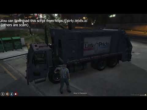 FiveM Garbage Job Script | Garbage Job | ak4y-garbageJob