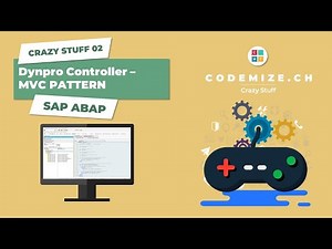 SAP ABAP - MVC - Dynpro/Screen Controller - 2021/22
