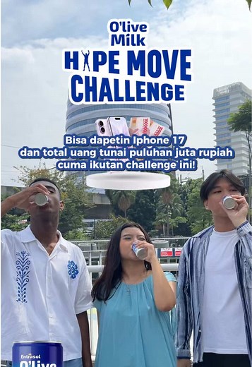 HypeMoveChallenge O'Live Milk: Cara Ikutan & Hadiah iPhone