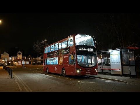 Full Route Visual | London Bus Route 60: Old Coulsdon to Streatham Station