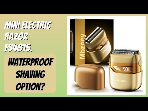 REVIEW (2025): Mini Electric Razor ES4815. Features