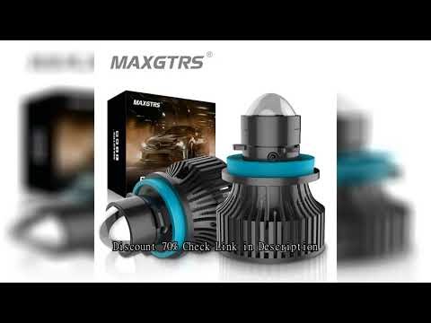 2pcs Automotive H7 H11 9005 9006 Laser Headlight Bulb Mini Projector Lens Light Auto LED Fog Light 3