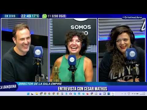Entrevista a Cesa Mathus am 530 - Metropolis en el Teatro Empire - 2026