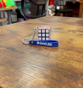 The Gan Keychain Cube is now available! This puzzle is exactly like the ones from the Gan Mosaic Kits, and comes with a clear carrying case and keychain. Get it today at TheCubicle.com! #teamcubicle #gan #keychain #cubing | TheCubicle