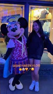 DISNEYWEEN VLOG🎃👻🧡 #disneyland #disneyparks #dayinmylife #diml #vlog #shorts