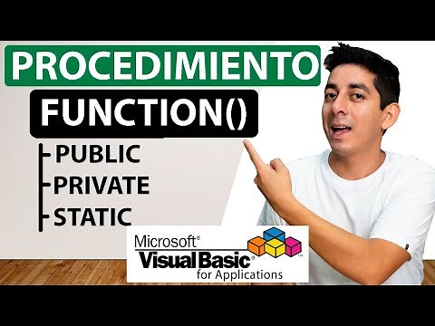 🚀 Function Procedure (Public, Private, Static) I VBA Excel Course