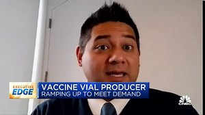 Vaccine vial production is ramping up to meet the rise in demand