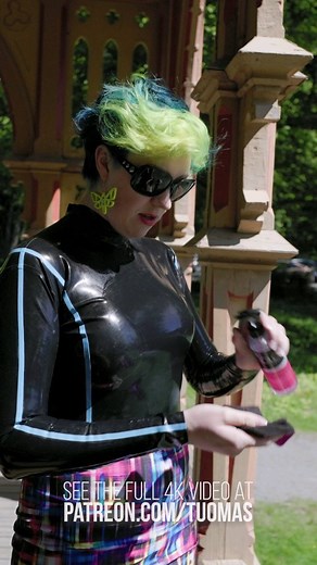 5K views · 532 reactions | See the full 4K video on Patreon.com/tuomas - and come support our little latex art project! Here you can see @didi_ou being very silly at Hämeenlinna's Aulanko Watchtower. #latex #latexcatsuit #rubber #finnish #finnishgirl #finnishlatex #latexlife #latexlifestyle #latexphotography #latexmodel #latexfashion #projectl #canon #canonfinland #canonnordic #r3 #canonr3 | Photour.net | Facebook