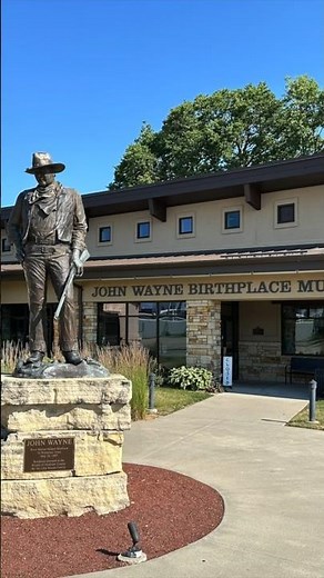 Visiting the John Wayne Birthplace Museum! #johnwayne #westernmovies #moviemuseum