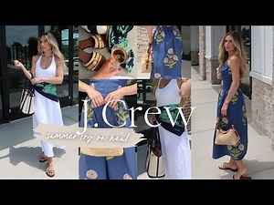J.Crew Summer Haul | Cute & Effortless Looks