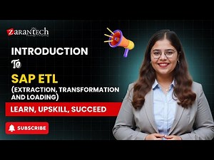 Introduction to SAP ETL | SAP ETL Training | ZaranTech