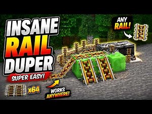 INFINITE Rails! Simple 1.21 Rail Duper Tutorial