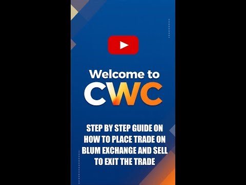 Step by Step on How to Place Trade on Blum Exchange and Sell to Exit the Trade
