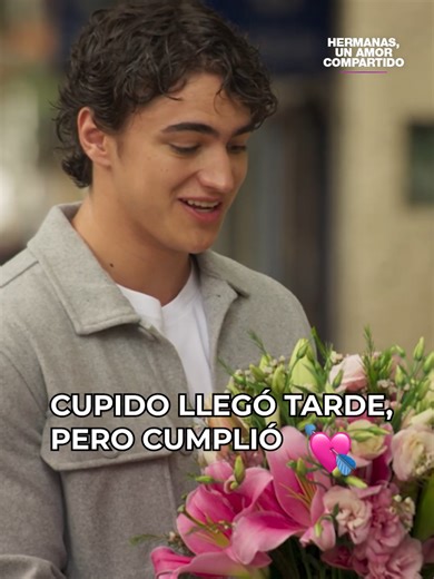 Germán sorprende a Aura justo antes de que se vaya a su viaje a España 💐😍 #HermanasUnAmorCompartido 👭🩷 #drama #novelas #televisa #BuscasDrama @silviacanoprodu