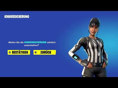 So kannst du in Fortnite die Kindersicherung deaktivieren und aktivieren | Fortnite Deutsch (PS4)