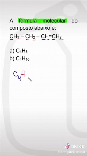 Fórmula Molecular e Estrutural na Química