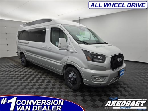 New 2024 Ford Conversion Van Explorer Limited SE AWD 9 Passenger