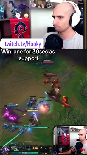 7.7K views · 108 reactions | Hit hooks -> rush lvl 2 = gg #leagueoflegends #gaming #riotgames #hooky #twitch #streamer #pyke | Hookylol | Facebook