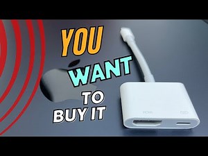 Apple Lightning Digital AV Adapter HDMI : Its Actually Worth it to buy: Setup with OBS Studio .