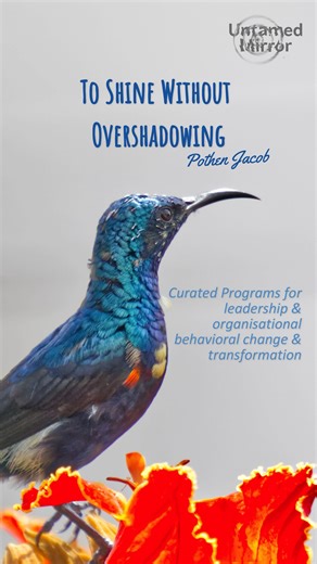 Nature and Photography Based Experiential Reflective Leadership Programs for Organizational Cohorts Customized programs for leadership and organisational behavioral change and transformation 3 Days/2 Nights, 4 Days/3 Nights Kanha, Pench, Satpura, Kaziranga, Manas, Bandipur and Naraghole Leadership Teams of 8 - 12 people Pothen Jacob pothen21@gmail.com 91 98454 26487 #wildlife_perfection #bird_brilliance #birdingphotography #leadershipcoaching #leadershiptraining #leadershipdevelopment | Pothen J