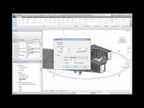 Revit Architecture 2011 Tutorial - Creating a Solar Study