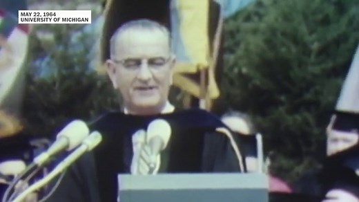 Lyndon B. Johnson’s 'Great Society' speech