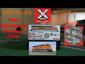 Scaletrains bnsf es44c4 HO scale review. The DEFINITIVE HO scale es44 GEVO!