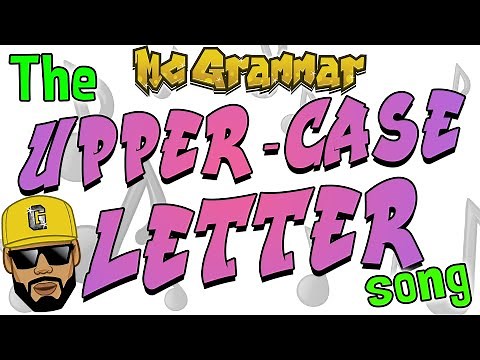 The Upper-case Letter Song | MC Grammar 🎤 | Educational Rap Songs for Kids 🎵