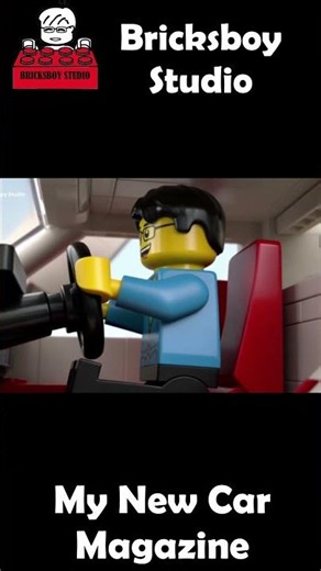My New Car Magazine #lego #lamborghini #moc