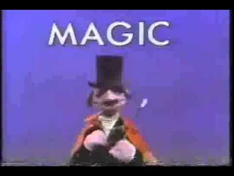 Classic Sesame Street The Amazing Mumford pronuced the word MAGIC