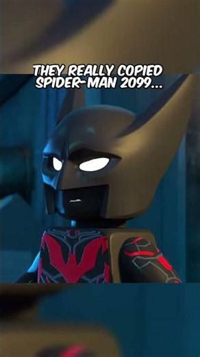 This Batman Beyond mod looks like Spider-man 2099 #absolutebatman #legobatmanlegacyofthedarkknight