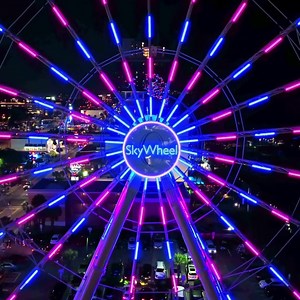 Are you having a bundle of joy? Why not go beyond the popular gender reveal trend and share the news with the world in a big way by custom lighting the SkyWheel up in either pink or blue (or both, for twins) with our Gender Reveal flight experience! We’ll start by walking with you to Plyler Park next door, where the parents-to-be and loved ones will await the light show reveal at sunset. The light show will flash blue and pink before turning off completely for the reveal. After a moment of suspe