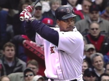 Manny's first Red Sox homer