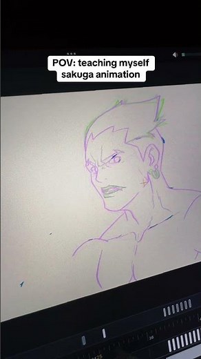 POV: teaching myself sakuga animation