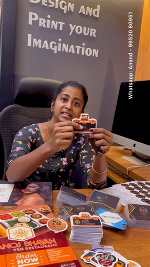 Menu card , Visiting card , Sticker Design and Prints | Orange Creations