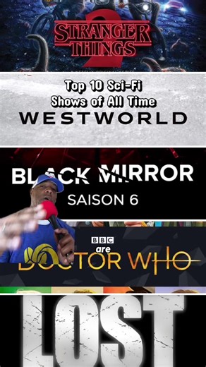 Here are my top 10 sci-fi shows of all time. If you like Science Fiction television shows like black mirror, Stranger Things, and Doctor Who are some of the best ever. #Top10 #Sci-fi #ScienceFiction #BestSeriesEver #StrangerThings.