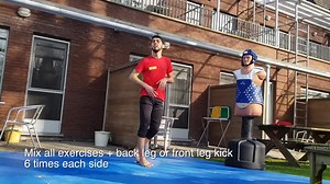 Train at home Bob training with Achab. Selected for Tokyo 2021 representing Belguim | Taekwondo News