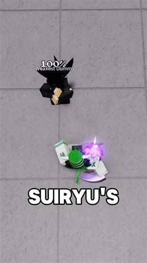 The Broken Blocking Hitbox On Tsb!? #tsb #gaming #roblox