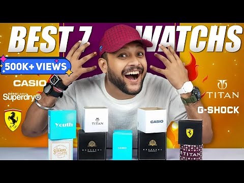 UNBOXING: Best Men Watches Haul Review 2022 | Casio, Ferrari, Superdry, G-Shock, Titan | ONE CHANCE