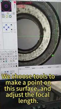 Because it can measure height, it is a 2.5D VMM. #testandmeasurement #VMM#cnc#videomeasuringmachine