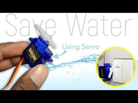 STOP Water Tank Overflow using Servo!! | ESP8266 Projects | Electronics Project