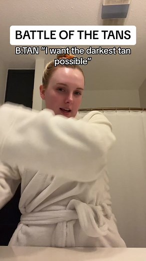 BATTLE OF THE TANS! How does B.Tan’s “i want the darkest tan possible” mousse stack up against my all time favorite tan “dark” from Tanologist?? #tanning #selftanner #tanningmousse #tanologist #btan #faketan #beauty #skincare #btanresults