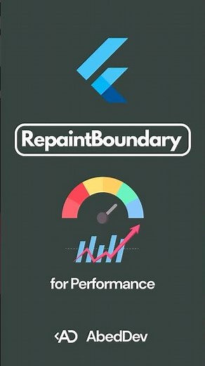 Boost Flutter Performance with RepaintBoundary — Debug Slow UIs Fast! 🚀
