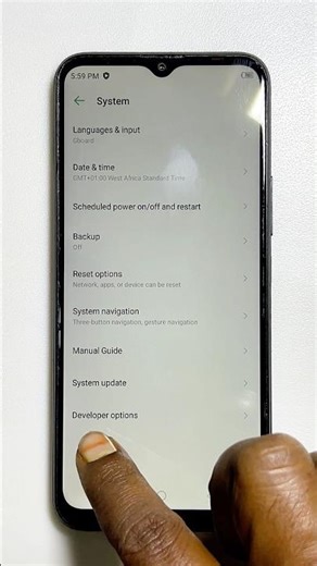 Infinix SMART 6 Developer Settings / OEM Unlocking USB debugging On | #shortsvideo #smartphone
